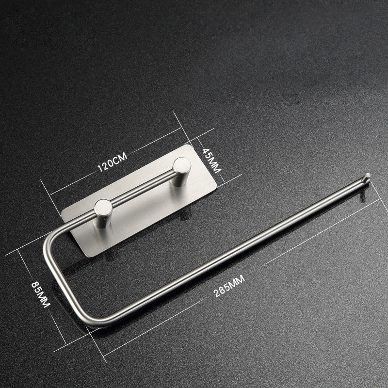 Stainless steel toilet kitchen towel holder